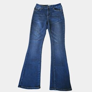 Sky Dark Wash High-Rise Bootcut Jeans Size 9